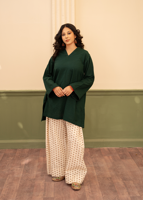 Bahaar X Green Kadife