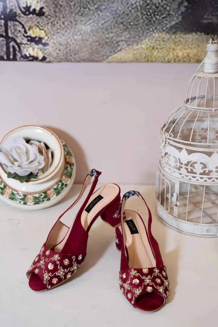 bronte mid block heel