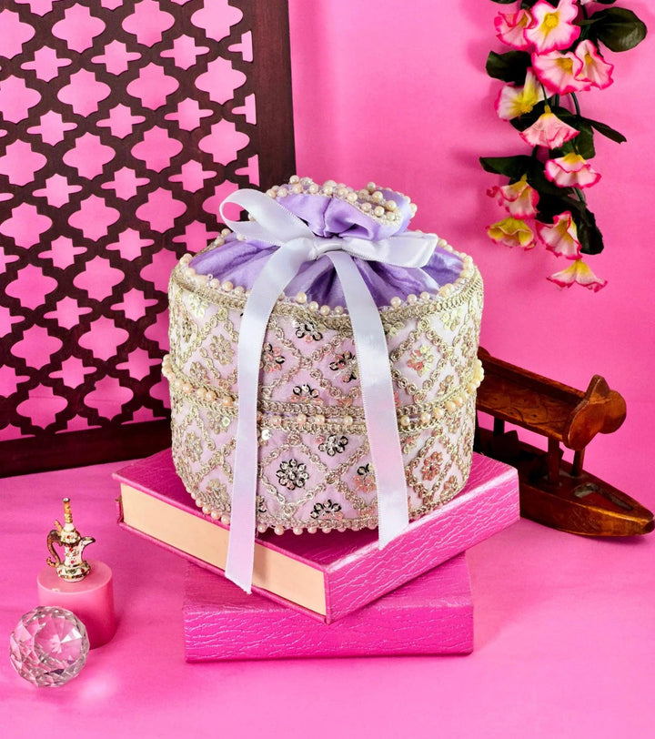 Lavender Lush Potli Bag - Saheliyan (سہیلیاں)