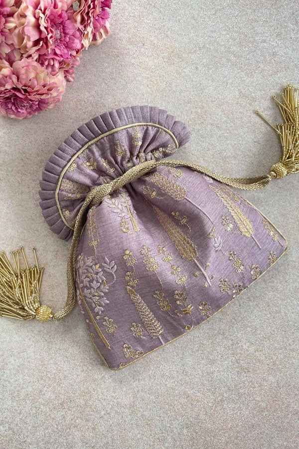 Arbre Silk Potli Bag - Saheliyan (سہیلیاں)