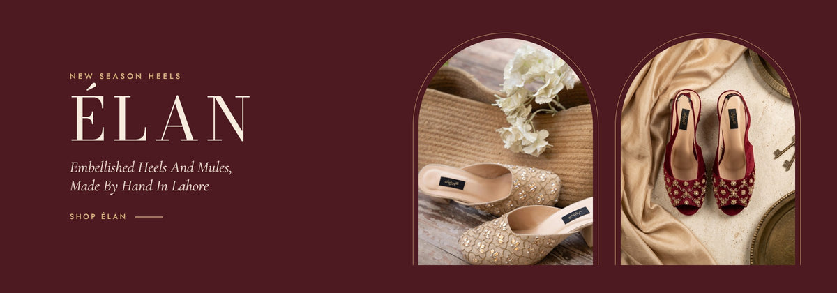 Élan embellished heels and mules